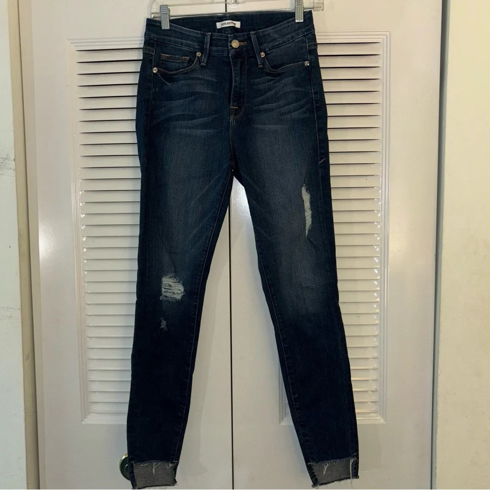 Good American good legs high waisted skinny Jean
